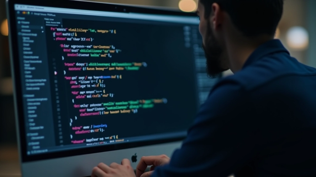 Code-Editor mit HTML und CSS für Skeleton-Screen-Implementierung