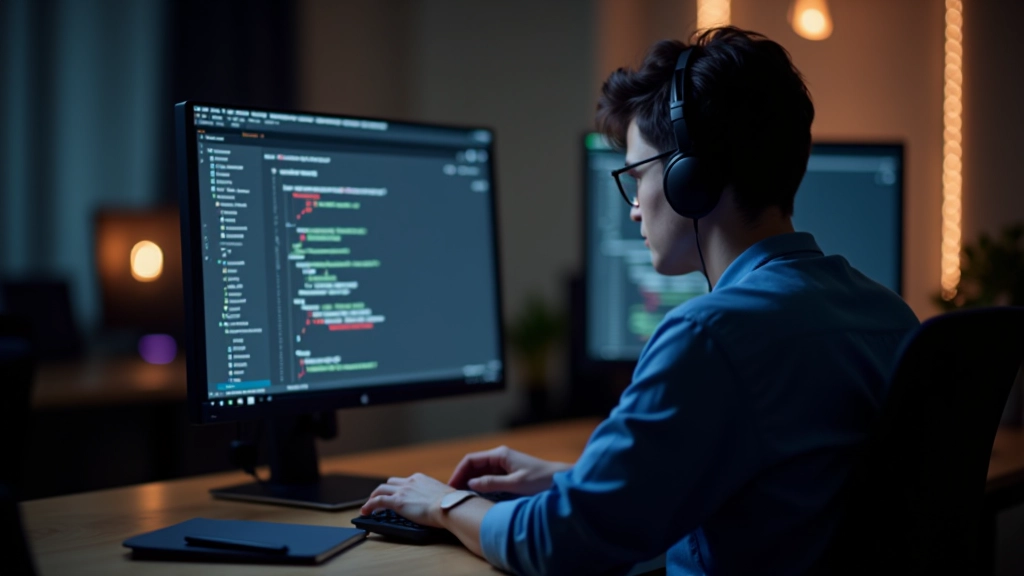 Webentwickler arbeitet an Lade-Zustand-Animationen und Design-Elementen